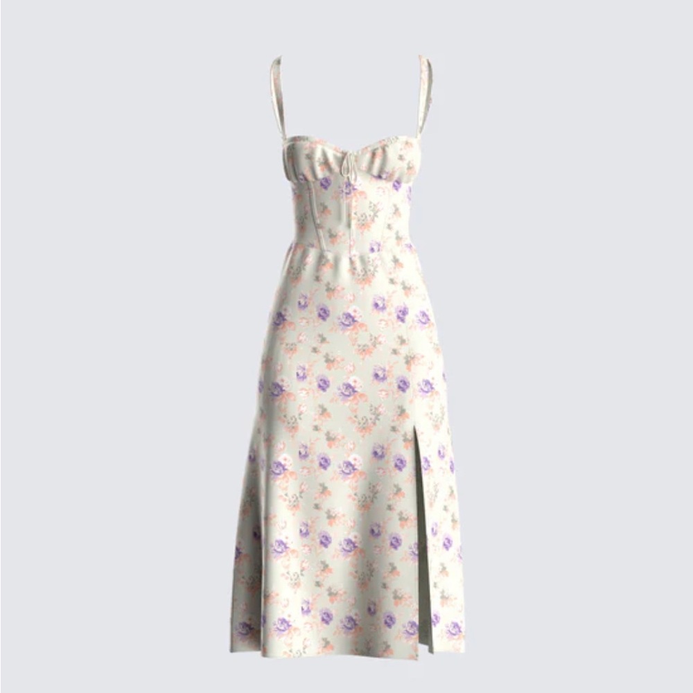 Finesse Kodi Floral Midi Dress